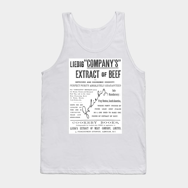 Liebig's Extract of Meat Company - 1891 Vintage Advert Tank Top by BASlade93